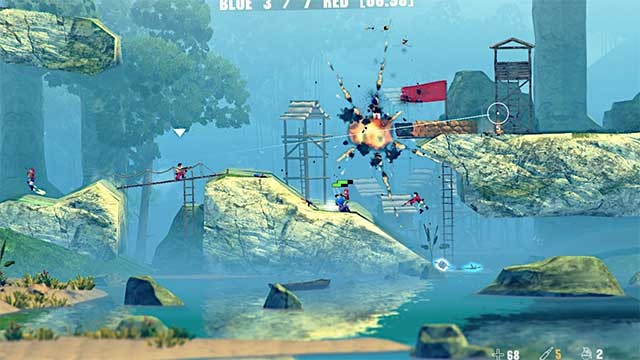 Soldat 2 là game bắn súng sôi động dựa trên game Soldat cổ điển