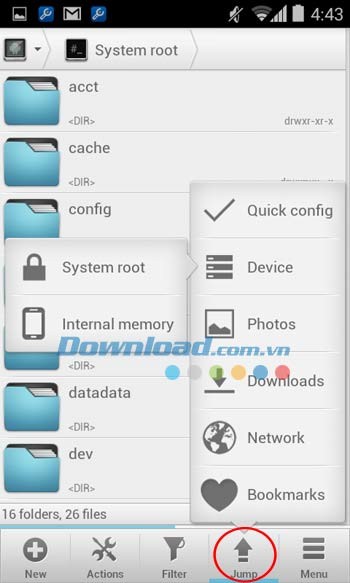 Các tính năng khác trong Solid Explorer Classic