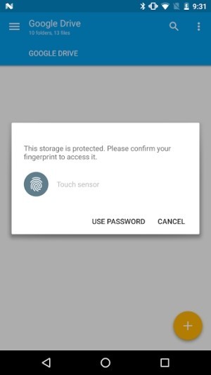 Bảo vệ file bằng mật khẩu hoặc vân tay