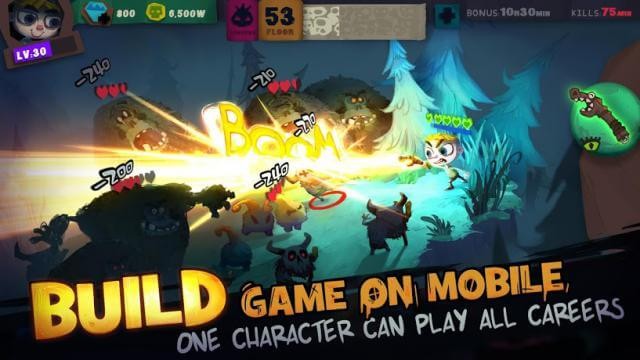 Cùng hiệp sĩ của mình phiêu lưu qua vô số hầm ngục trong game Solo Knight