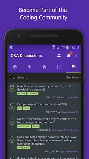 Trở thành một phần của cộng đồng lập trình