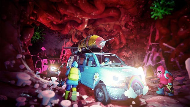 2 đội chiến đấu để thoát khỏi cơ thể người trong Someone's Inside Me