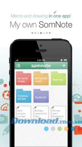 SomNote for iOS