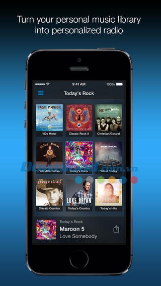 Channels Music Player cho iOS