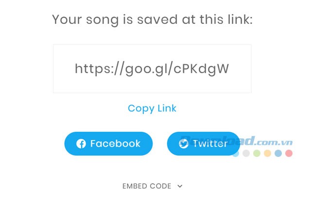 Chia sẻ bản nhạc