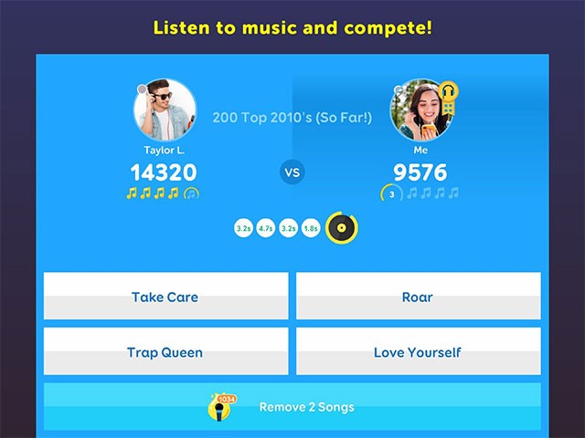 SongPop 2 là game âm nhạc miễn phí, vui nhộn cho PC