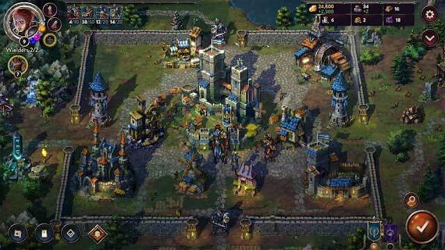 Xây dựng các công trình, củng cố căn cứ