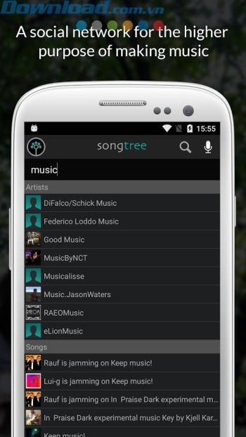 Mạng xã hội dành cho những người đam mê âm nhạc