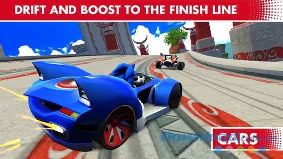 Game đua xe biến hình độc đáo Sonic & All-Stars Racing Transformed