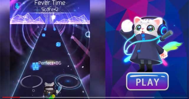 Game âm nhạc Sonic Cat cho Android