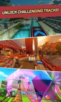 Sonic Forces: Speed Battle cho Android có nhiều con đường thử thách