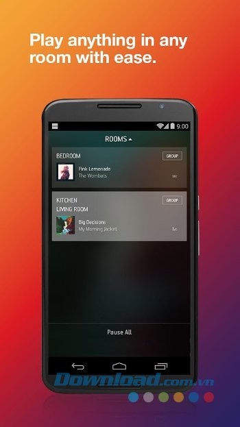 Phát nhạc mọi lúc, mọi nơi với Sonos Controller