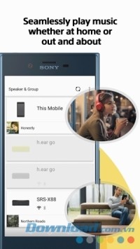 Sony Music Center cho Android đem tới trải nghiệm nghe nhạc liền mạch
