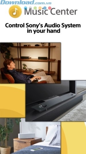 Điều khiển hệ thống âm thanh của Sony trong tầm tay