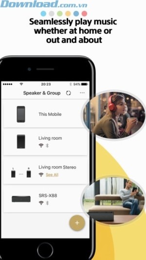 Thưởng thức nhạc chất lượng cao dù ở bất cứ đâu