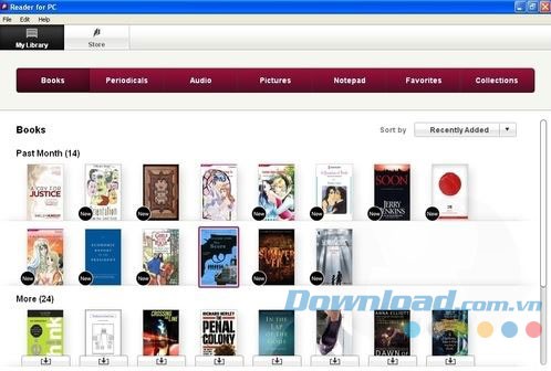 Giao diện chính của phần mềm