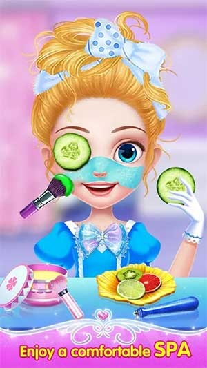 Đưa công chúa đi spa