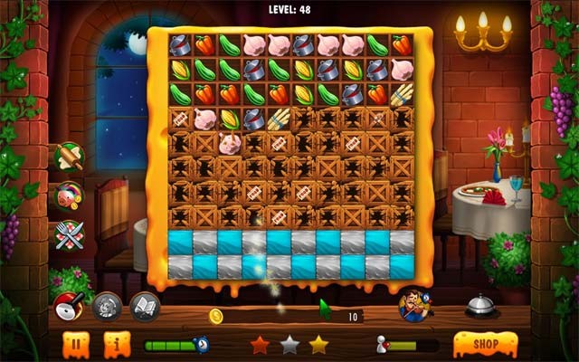 Tận dụng bổ trợ để vượt qua level khó trong game Sophias Pizza Restaurant