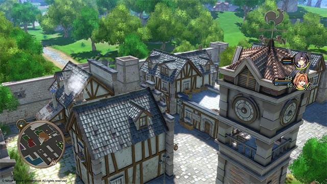 Vương quốc Liberl và các địa điểm được tái hiện sinh động trên nền đồ họa 3D