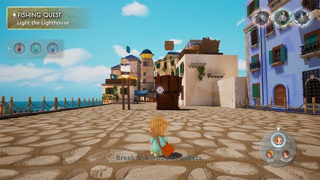 Lối chơi của Sorelle Free kết hợp giữa đi cảnh 3D và phiêu lưu giải đố nhẹ nhàng