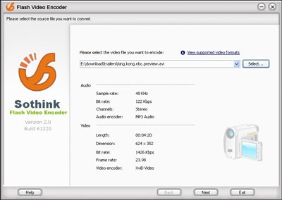 Sothink Video Encoder for Adobe Flash