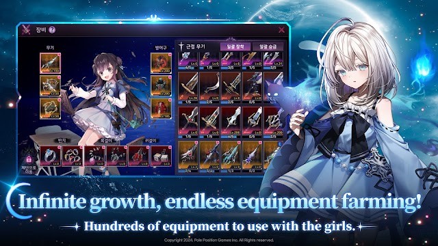 Phát triển vô hạn, farm trang bị vô hạn