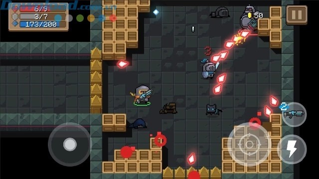 Chiến đấu qua các hầm ngục được tạo ra ngẫu nhiên