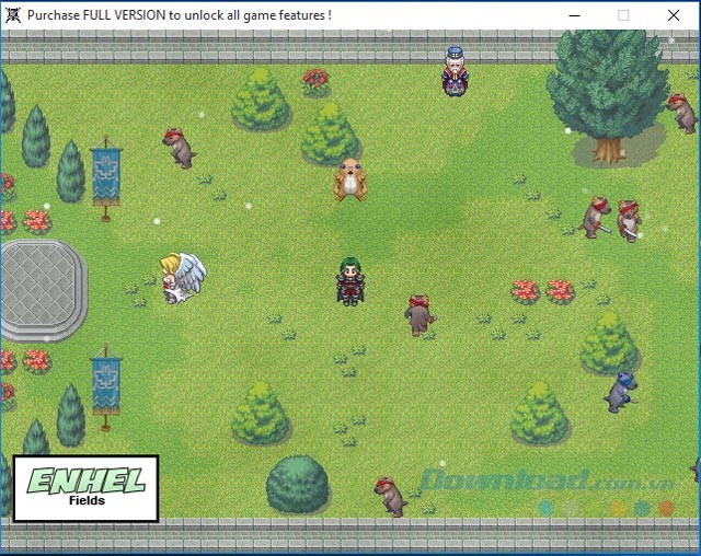 Quang cảnh trong Soul Knights RPG