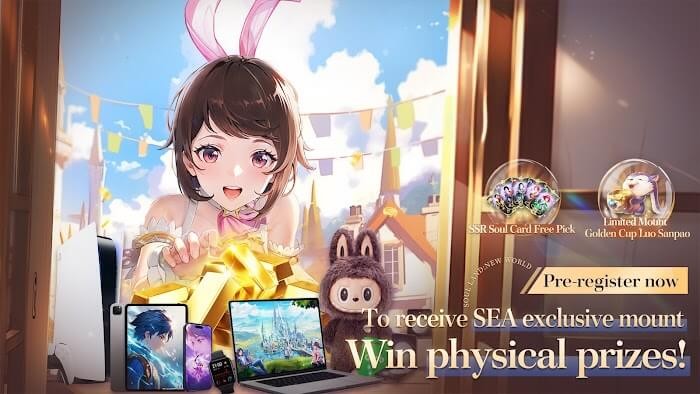 Soul Land: New World là game MMORPG thế giới mở IP Soul Land