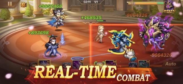 Chiến đấu thời gian thực khốc liệt