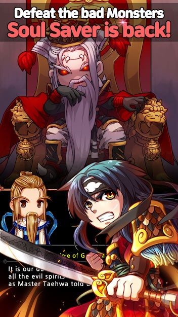 Đánh bại lũ quái vật và linh hồn xấu xa