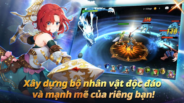 Bộ nhân vật độc đáo, mạnh mẽ, đa dạng