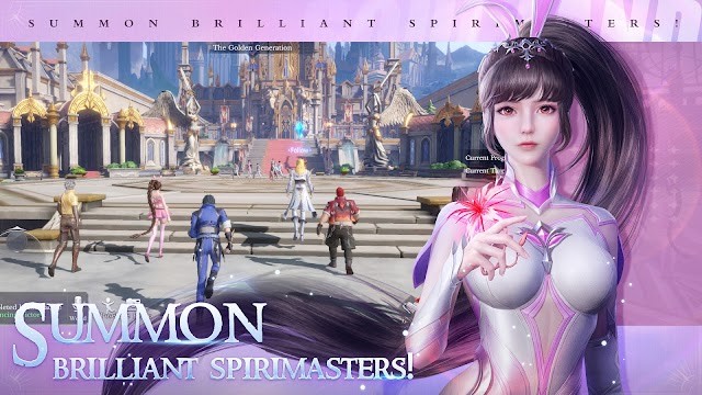 Triệu hồi các linh sư chiến đấu cùng bạn trong game SoulLand: Clash of Spirimasters