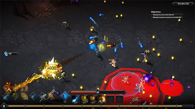 Nhập vai anh hùng và 1 mình chống lại hàng ngàn kẻ thù trong khi chơi Soulstone Survivor game