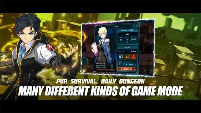 Game SoulWorker ZERO có nhiều chế độ chơi đa dạng và phong phú