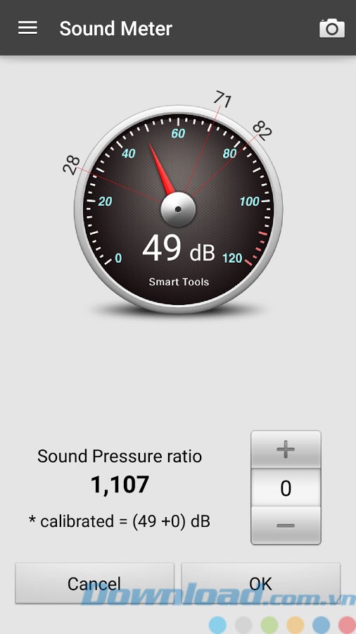 Chuyển đổi sang đơn vị dB
