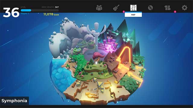 Khám phá mười môi trường âm nhạc khác nhau trong Soundfall