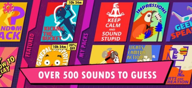 Hơn 500 âm thanh thuộc nhiều chủ đề khác nhau