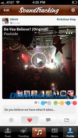 SoundTracking for iOS