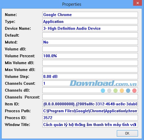 Xem thông tin chi tiết về hệ thống