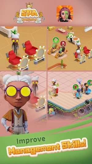 Spa Empire Tycoon cho bạn quản lý một cơ sở làm đẹp