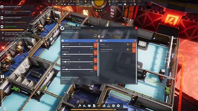 Xây dựng trạm khoan đầy đủ tính năng