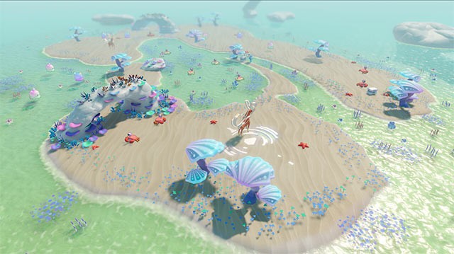 Game Space Foodie sở hữu đồ họa xinh xỉu và âm nhạc tuyệt vời