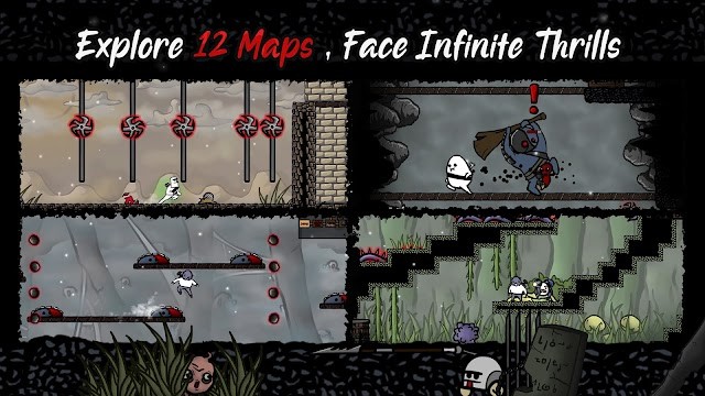 Khám phá 12 bản đồ, đối mặt với các thách thức ly kỳ bất tận