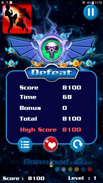 Thành tích trong game của bạn