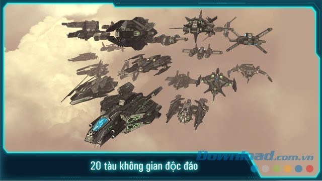 Hơn 20 tàu không gian trong Space Jet