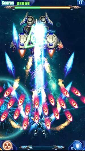 Vô số nhiệm vụ đa dạng cần hoàn thành trong Space Shooter Raiden