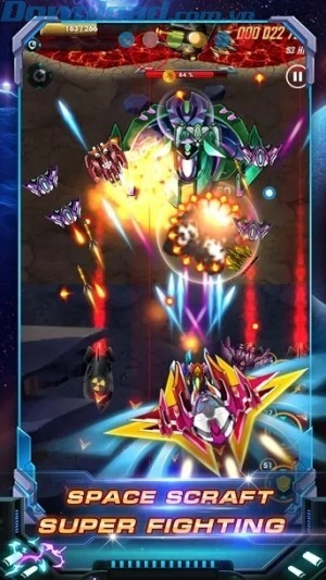 Nhiều địa điểm chiến đấu khác nhau