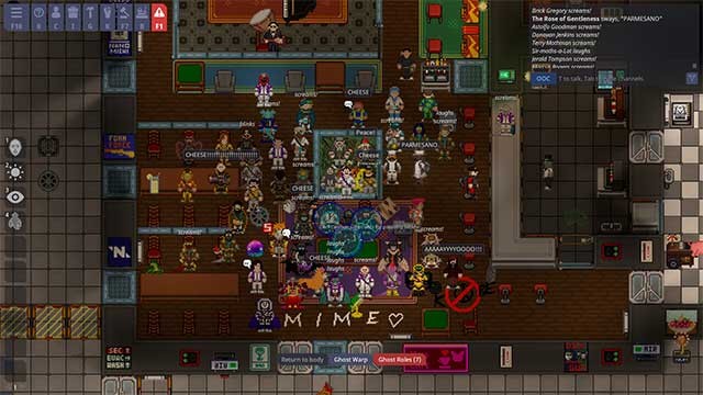 Bạn có thể chọn một trong hàng chục công việc của phi hành đoàn và kẻ thù