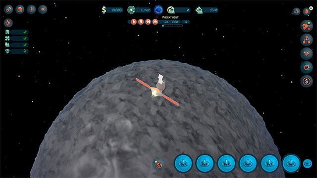 Space Station Designer PC cho bạn cơ hội thám hiểm Hệ Mặt trời và Mặt trăng rộng lớn